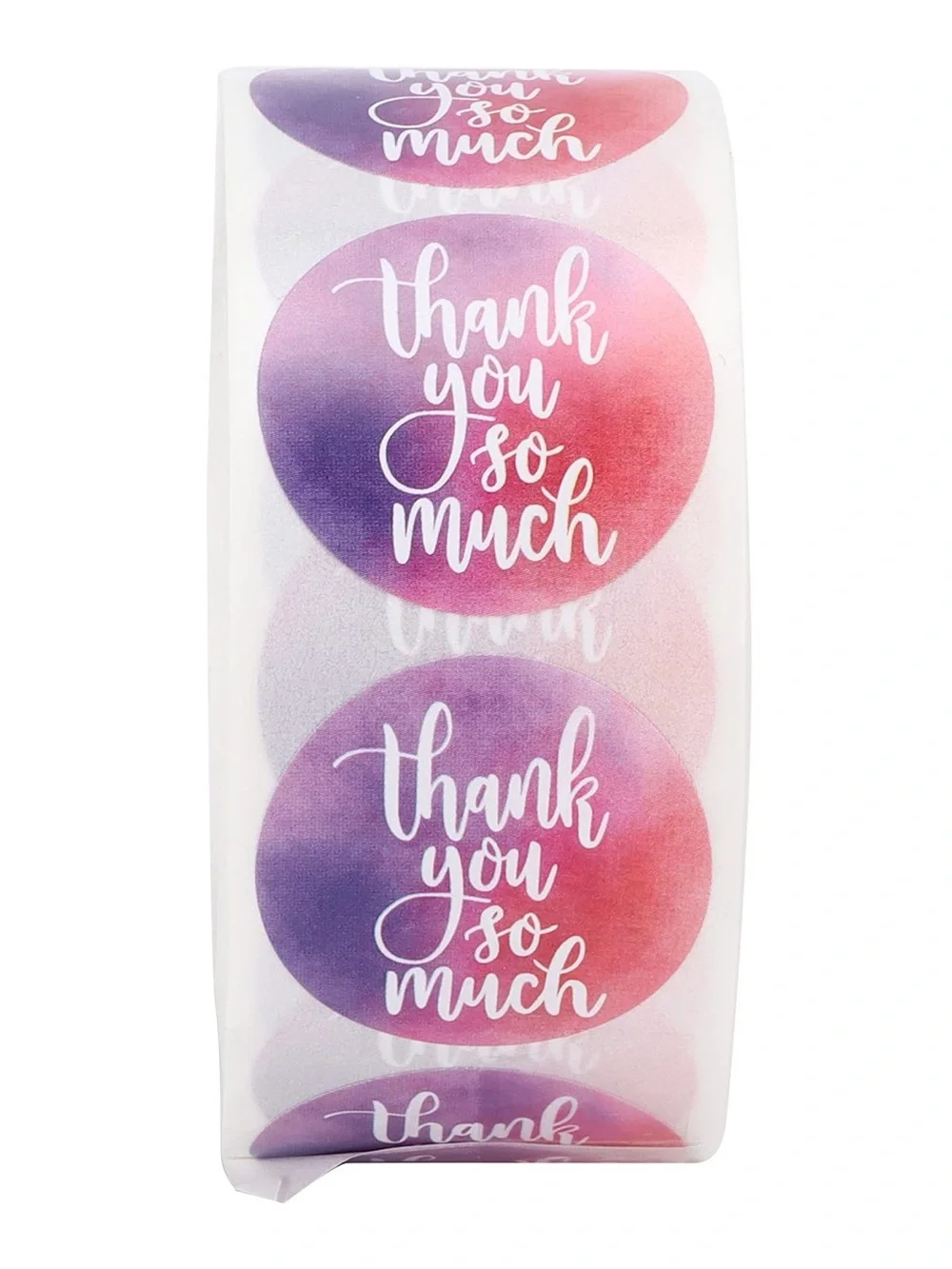Thank you stickers + 5 free thank you cards